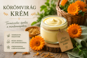 házi körömvirág krém