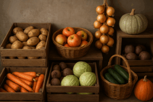 Őszi termény tárolás