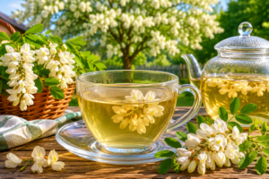 akácvirág tea